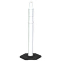 Traffix Devices 42" Tall Looper Tube Delineator Post - 18 Lbs Base - White