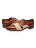 Product Image of Travis Double Monk Strap-Brown/Natural
