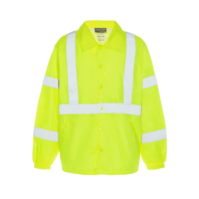 utility-pro-hi-vis-nylon-waterproof-windbreaker-class-2-jacket-uhv600