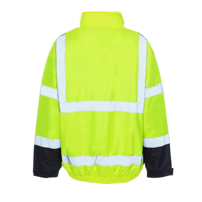 utility-pro-hivis-quilt-lined-bomber-yellow-orange-class-3-safety-jacket-uhv562
