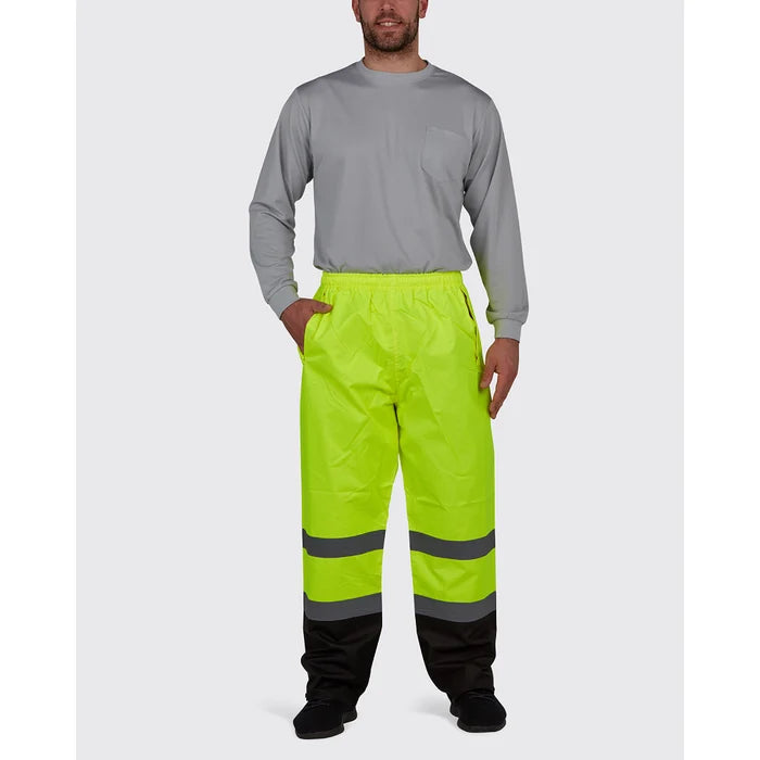 utility-pro-hi-vis-snap-bottom-utility-waterproof-rain-pants-uhv823