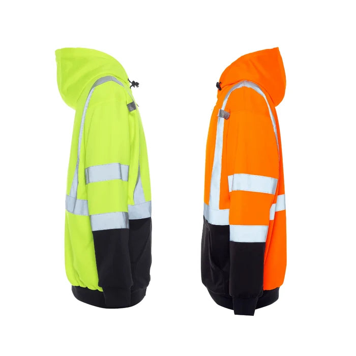 utility-pro-hivis-soft-shell-full-zip-yellow-orange-class-3-hoodie-uhv425