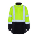 utility-pro-hivis-womens-dual-tone-yellow-black-zip-long-sleeve-soft-shell-uhv667