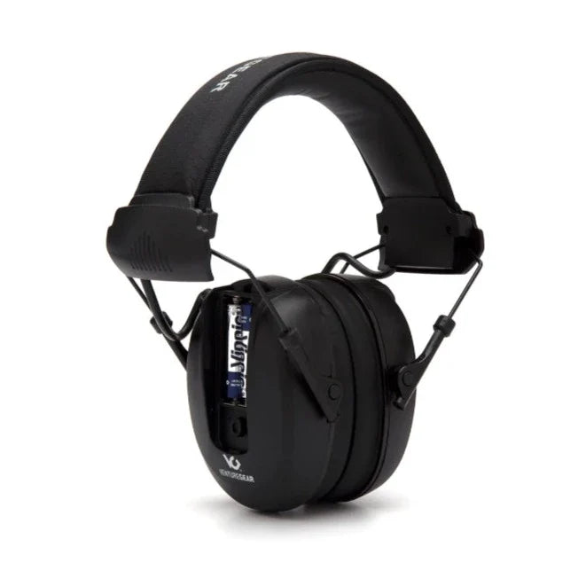 Pyramex Venturegear Slim Profile Electronic Earmuffs - 24 NRR - Clandestine Series