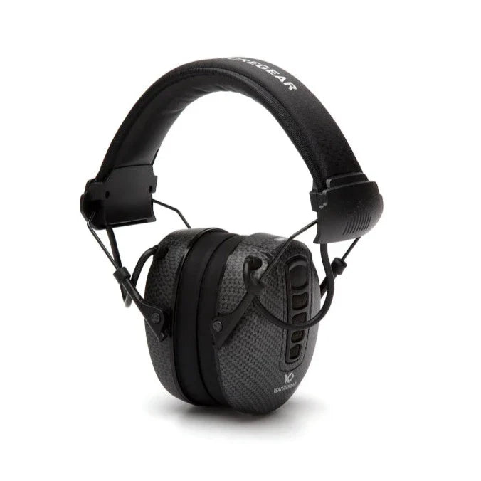 Pyramex Venturegear Slim Profile Electronic Earmuffs - 24 NRR - Clandestine Series