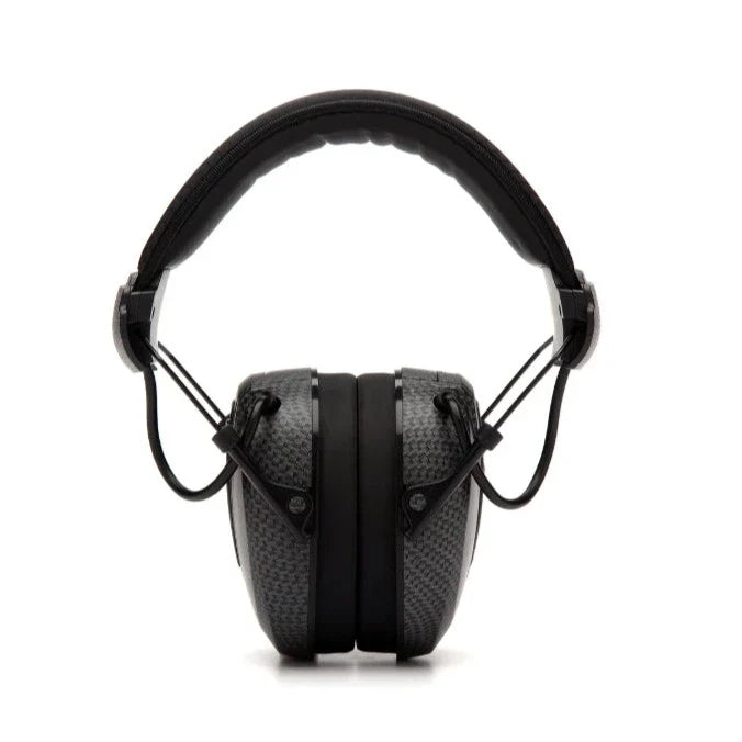 Pyramex Venturegear Slim Profile Electronic Earmuffs - 24 NRR - Clandestine Series