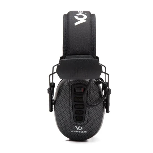 Pyramex Venturegear Slim Profile Electronic Earmuffs - 24 NRR - Clandestine Series