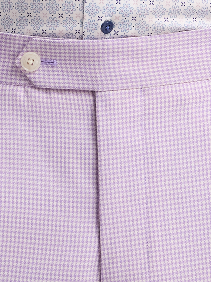 Alternate Image of Wool Blend Houndstooth Single Pleat Suit Pant-3