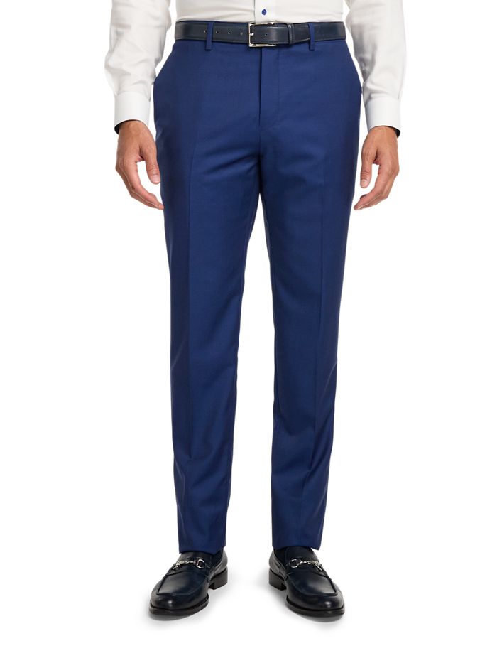 Alternate Image of Wool Solid Flat Front Suit Pants-1