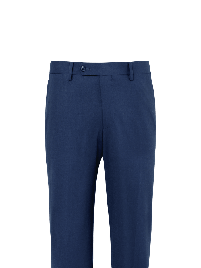 Alternate Image of Wool Stretch Bengaline Flat Front Suit Pants-1