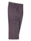 Product Image of Wool Stretch Single Pleat Suit Pants-Slate Purple